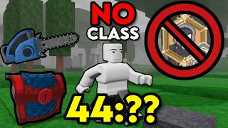 Speedrunning With No Class In 99 Nights in the Forest