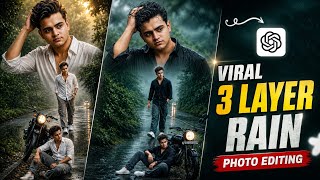 Instagram Viral 3 Layer Rainy Road Ai Photo Editing | 3 Layer Rainy Road Ai Photo Editing screenshot 5