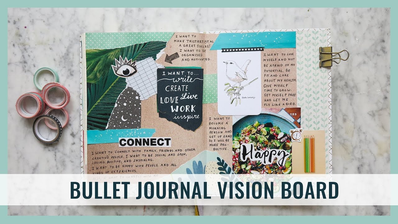 How to Make a Vision Board Art Journal in 7 Easy Steps - Artful Haven