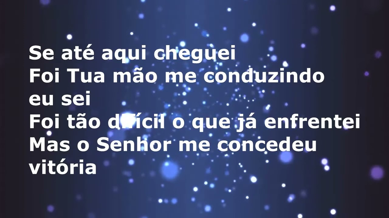 Eliã Oliveira; Te Agradeço; (Playback) 1 - Tom Abaixo