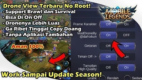 DRONE VIEW Terbaru Bisa Di On/Off? Support AllMode Dan Lebih Luas?