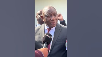 “I am leaving now” #president Cyril Ramaphosa