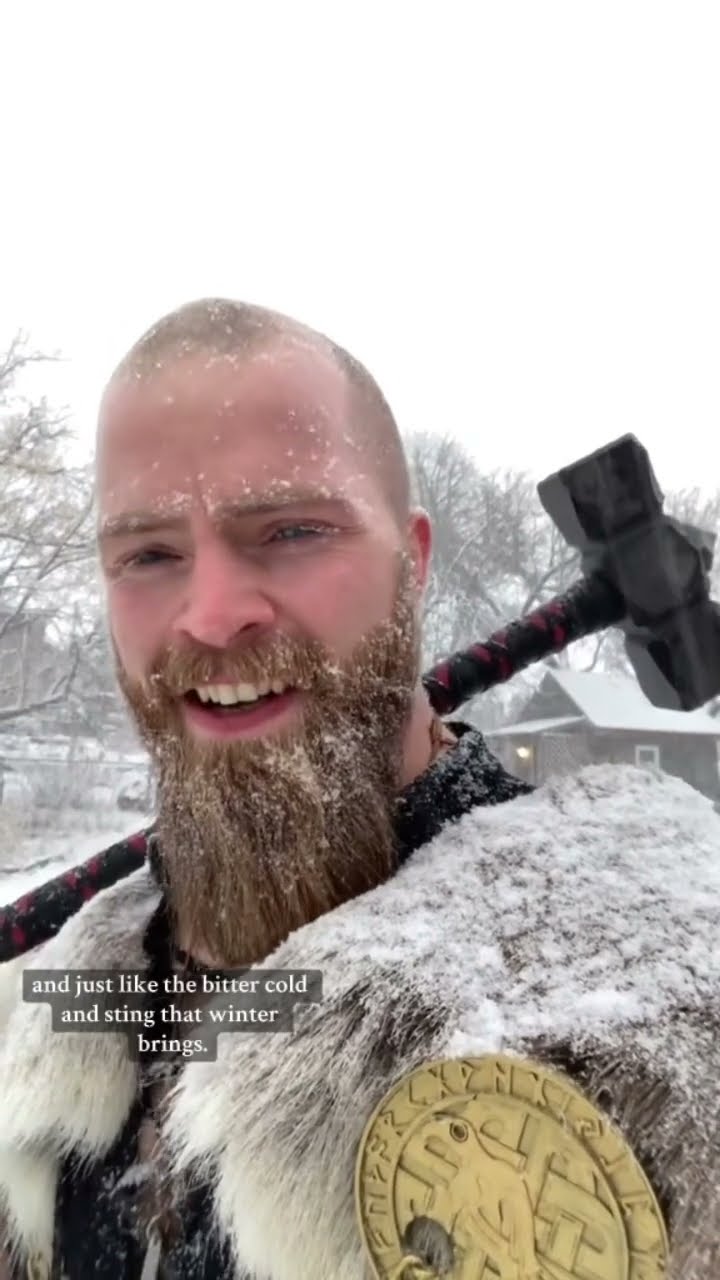 This storm will pass my friend. ?⚒️ #vikings #wholesome #positivity #fantasy