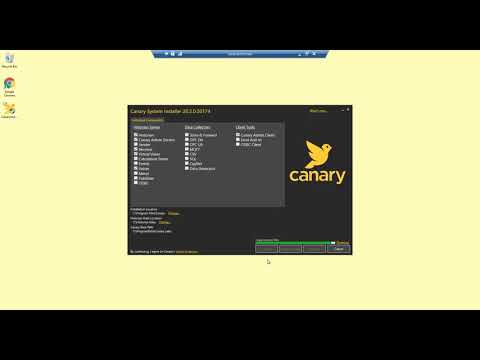 Quick Start v20: Setting Up the Canary System