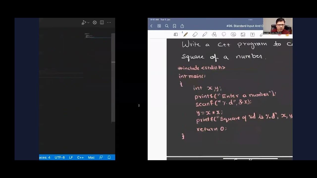 Day 2 | Standard Input and Output in C | - YouTube