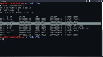 Mount APFS Disk on SANS SIFt (Linux) with ewfmount