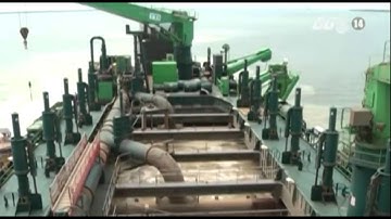 VTC14_Tiếp tục nạo vét 4km luồng Soài Rạp còn lại