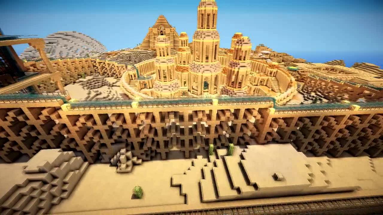 Most Beautiful and Amazing Minecraft Map Ever! - YouTube