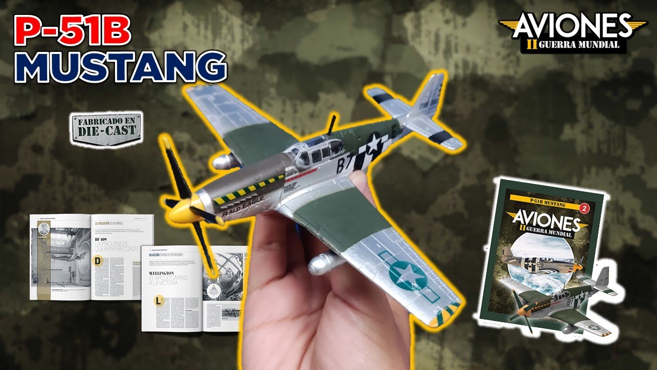 P51 Mustang Scala 50 Piani Stampati E-flite P-51D Mustang 1