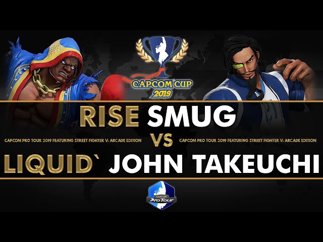 RISE Smug vs LIQUID` John Takeuchi - Capcom Cup 2019 Winners Round of 16 - CPT 2019