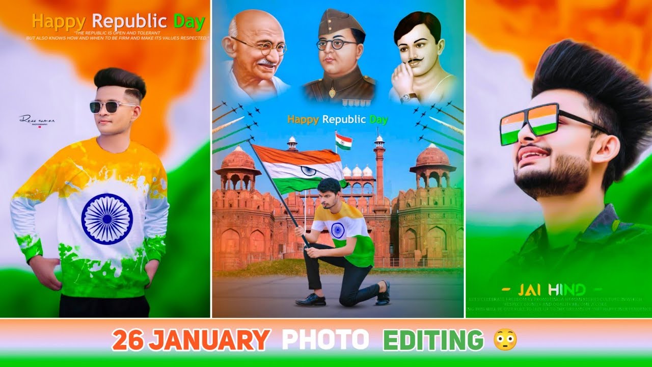 26 january photo editing 2022 | Republic day photo editing | 26 january photo editing picsart