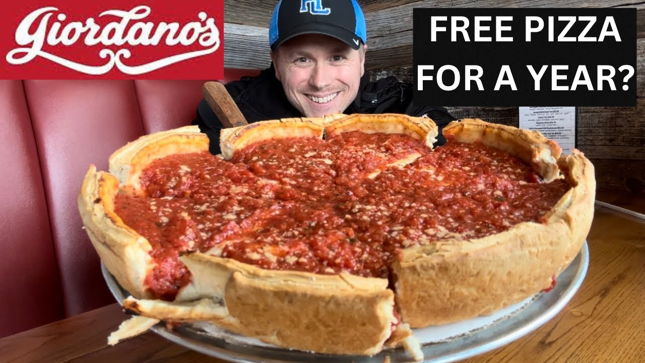 FINISH THIS DEEP DISH AND GET FREE PIZZA FOR A YEAR!
