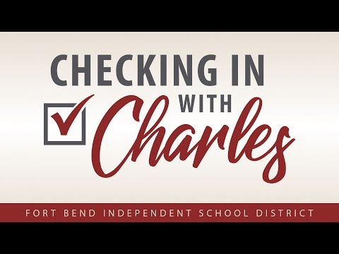 Checking In with Charles - Winter Break Message