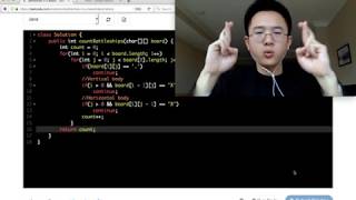 15 min Java Coding Challenge - Battleships In A Borad