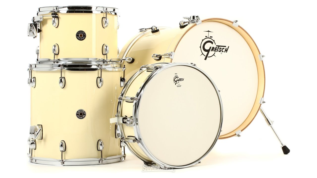 Gretsch Drums Catalina Club 4-piece Drum Kit Review by Sweetwater - YouTube