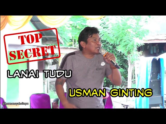 Usman Ginting | Lanai Tudu Acara Peresmian Jambur Tanjung Pamah 2020 class=