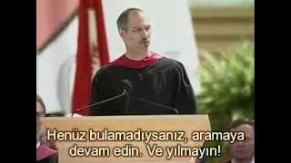 Steve Jobs - İbret Alınacak Bir Konuşma Türkçe Altyazı 