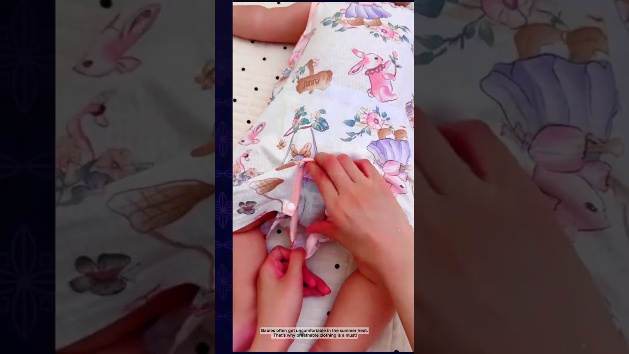 Cool Summer Outfit for Babies 🌞🍼 | Breathable Mesh Jumpsuit 