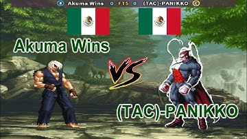 SNK vs. Capcom - SVC Chaos Super Plus - Akuma Wins vs (TAC)-PANIKKO FT5