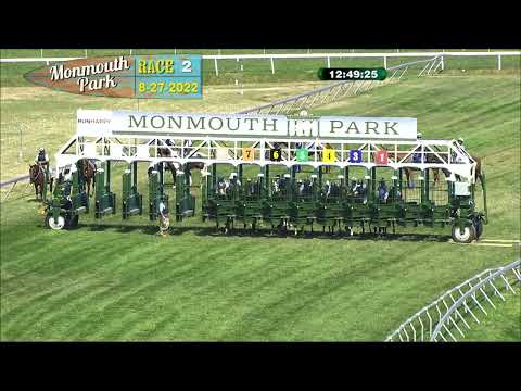 video thumbnail for MONMOUTH PARK 08-27-22 RACE 2