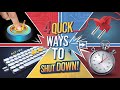 Fast &amp; Fun: 4 Quick Methods to Shutdown Your Windows PC! 🎉🖥️🔌