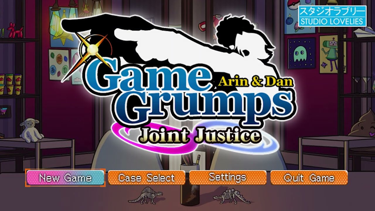 Game Grumps JOINT JUSTICE: New Menu Reveal!