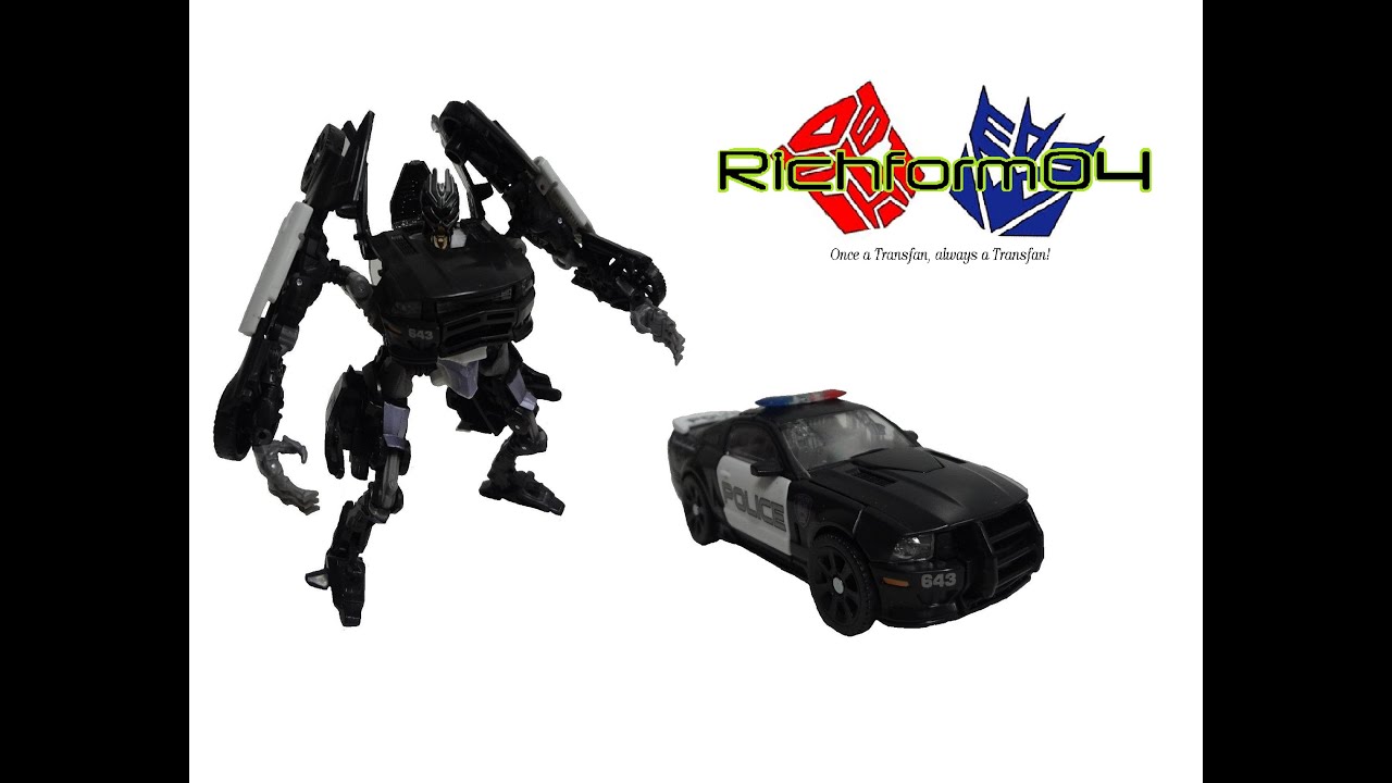 Transformers DOTM Deluxe Barricade (instruction video) YouTube