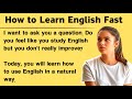 I Practice Thinking in English | Graded Reader | Improve Your English Speaking | Speak English Well