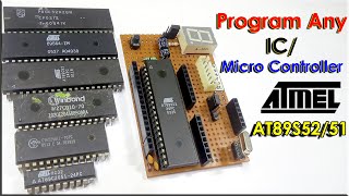 Program Any IC, Micro-Controller | AT89S52, AT89S51, AT89C51,AT89C52 | Universal ISP Programmer | screenshot 5