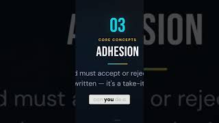 Adhesion Contract Explained — Why Insurance Is Take It or Leave It