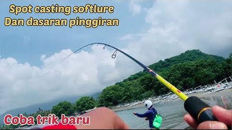 Bod0h !! Pakai Cacing Tanah / lati mancing di laut  kebingungan strike teruss MANCING PINGGIRAN BALI