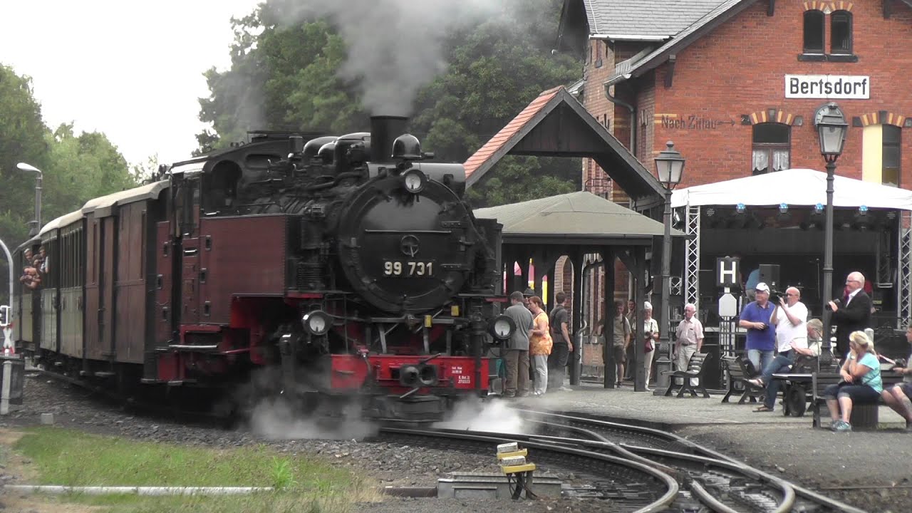Zittauer Schmalspurbahn 9 HISTORIK MOBIL 2015 Part II YouTube