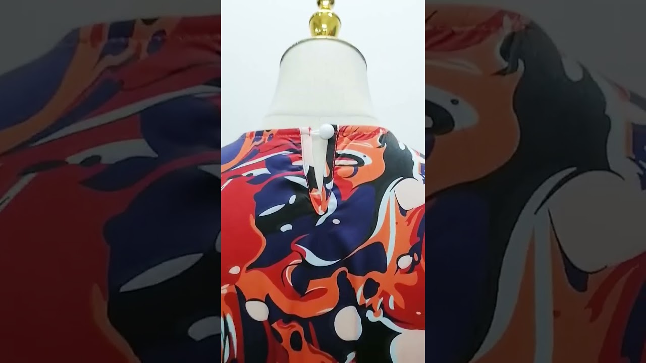 TWOTWINSTYLE Hit Color Mini Dress For Female O Neck Long Sleeve