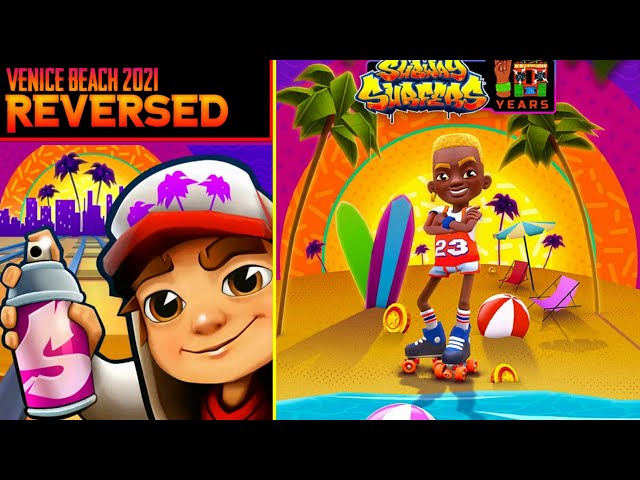 Subway Surfers on X: Our last round at the beautiful Venice Beach