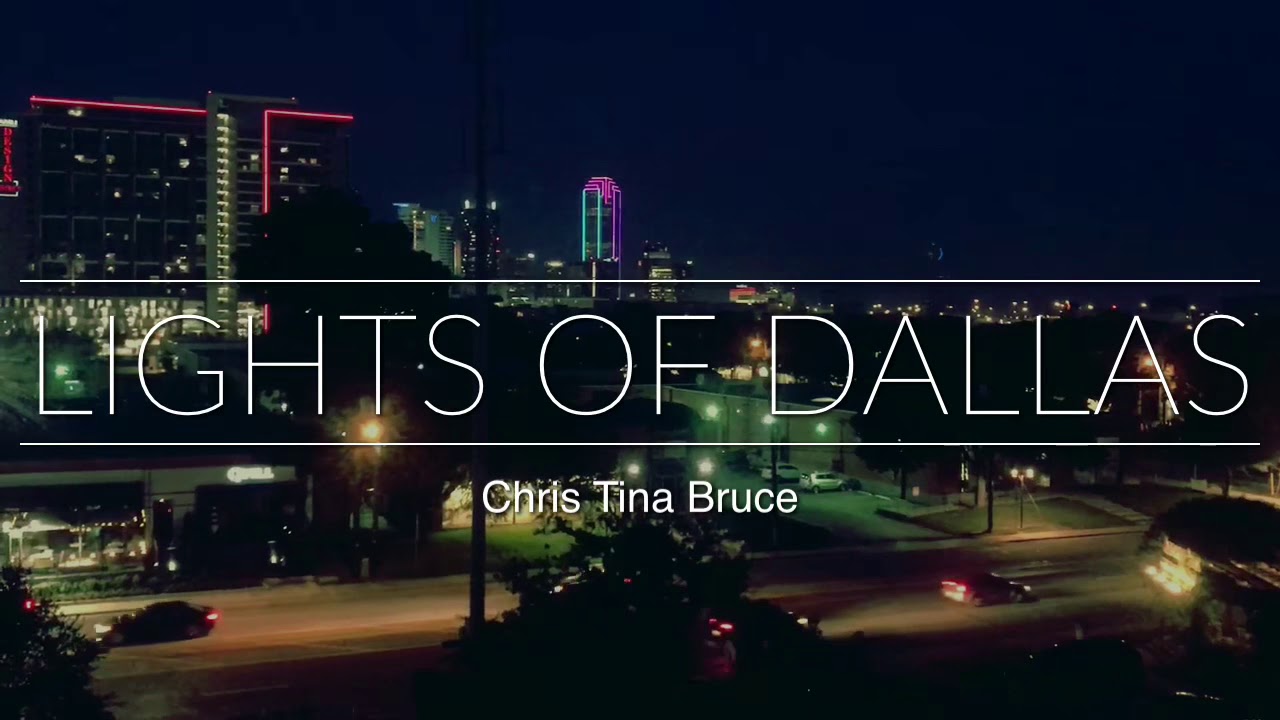 Dallas Pride Lights of Downtown Dallas