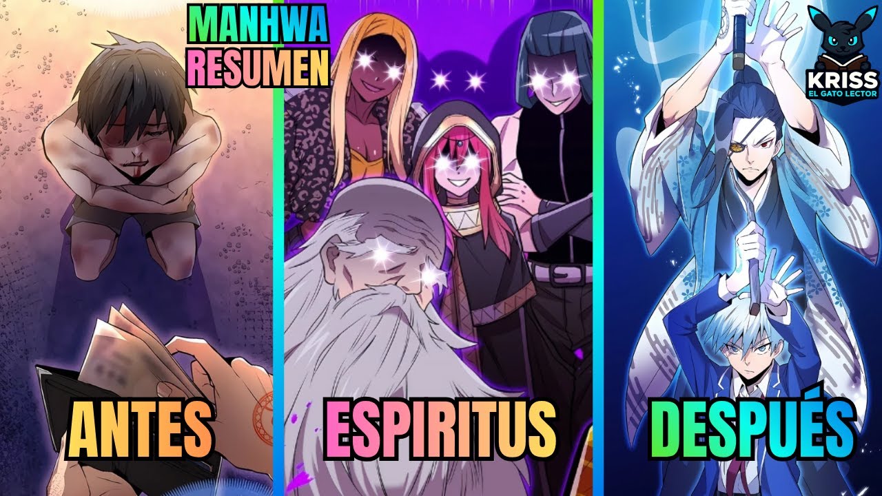 🪨¡La BASURA de la Academia Obtuvo el Alma de los ESPÍRITUS y se Volvió el RANGO #1⚜️| Resumen Manhwa