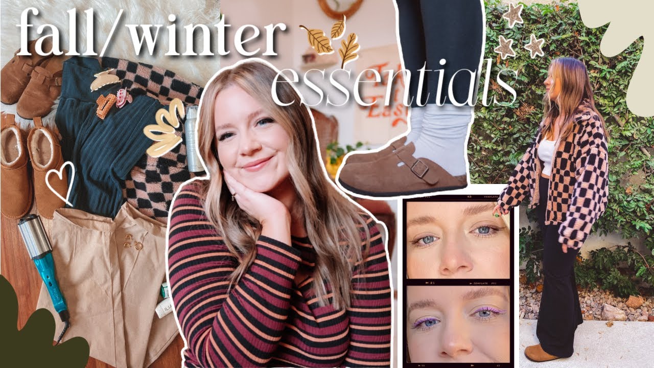 fall/winter essentials you NEED in your closet! 🍂 (trends, clothing ...