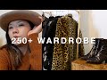 MY 250+ PIECE WARDROBE Realistic Inventory of All My Clothes & Shoes — Minimalist Journey 2020