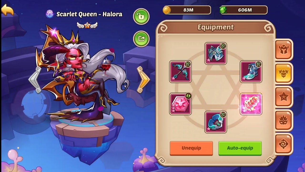 Idle Heroes Aspen Dungeon With Scarlet Queen Halora I HATE Penny
