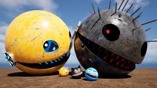 MS PACMANS VS ROBOT PACMANS ||| LIVE 🔴