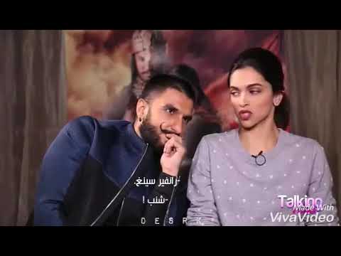 مقابلة مع ديبيكا بادكون و رانفير سينغ