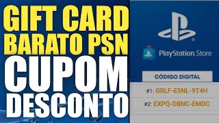 Nuuvem oferece desconto em gift card de PlayStation