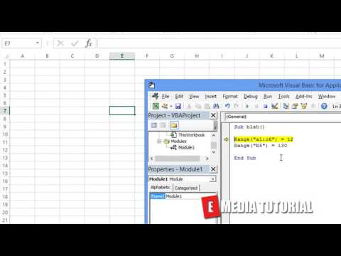Microsoft Excel Visual Basic for Aplications  VBA  Tutorial 04   Debugging in Excel VBA  ✓ E Media T
