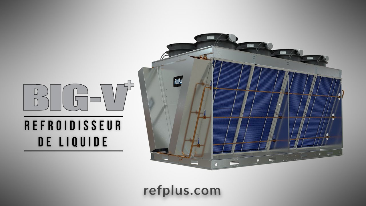 Le refroidisseur de liquide Big-V de RefPlus