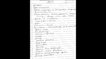 Most Important Questions Python 3rd semester #aktu #btechstudents