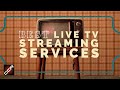 Best Live TV Streaming Services (REVIEW) YouTube TV, Sling TV, fuboTV, Hulu Live, Philo & ESPN+