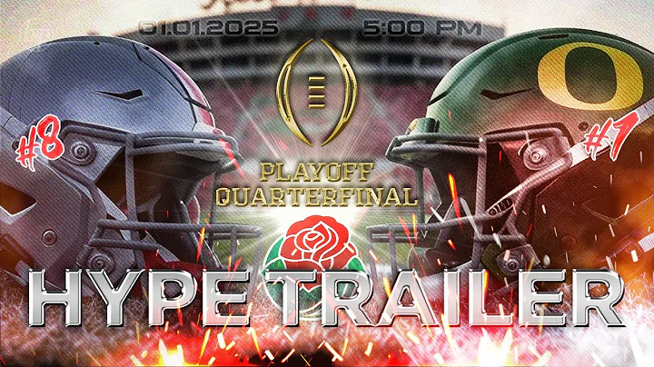 2025 Rose Bowl Hype Trailer: College Football Playoff Quarterfinal
