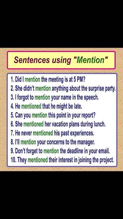 mention-in-a-sentence-meaning-of-mention-sentences-using-the-word