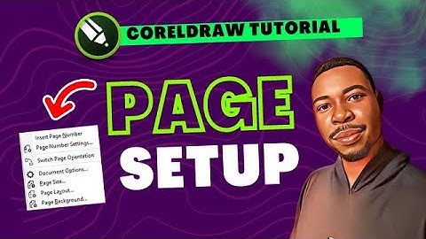 how to do proper Corel Draw Document | Page setup in Corel Draw