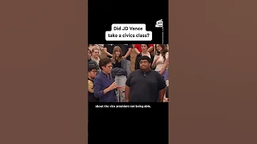 College Student S Perfect Response To A VP S Role Following Debate 